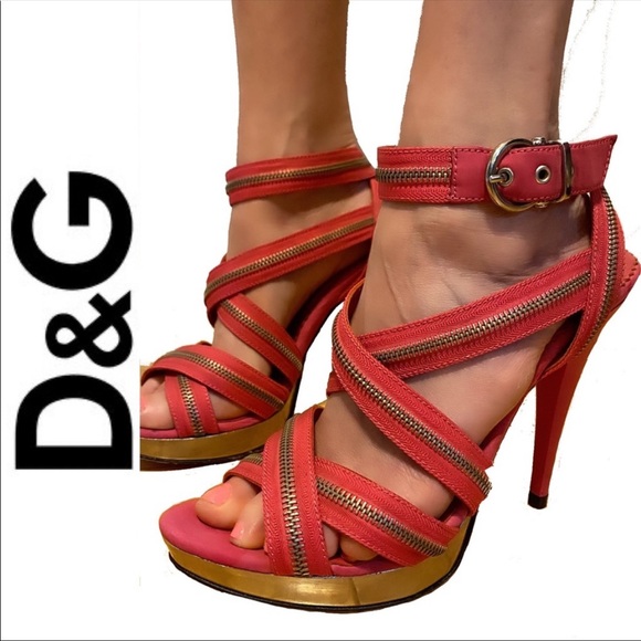 DOLCE & GABBANA platform heels pink - Picture 2 of 7